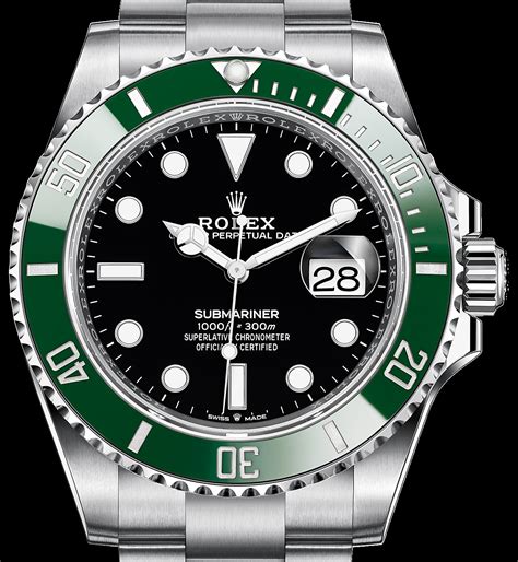 rolex submariner verde e nero|rolex submariner green.